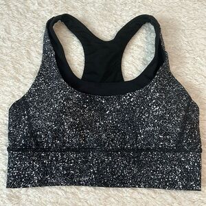 Lululemon Run Stuff Your Bra (Long Line) w/inserts, sz 8